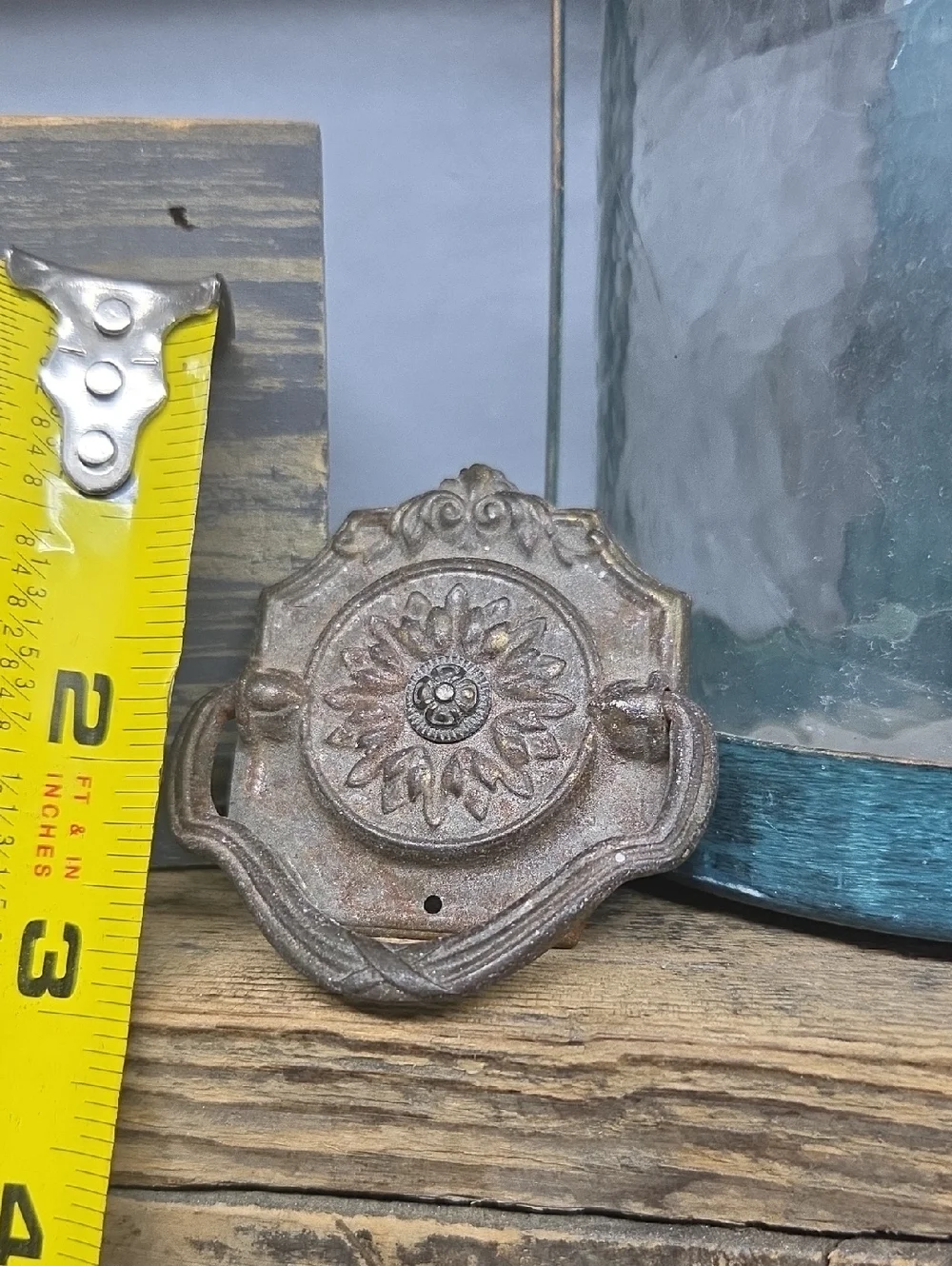 Vintage 1920's-30's Metal Drawer Pull
